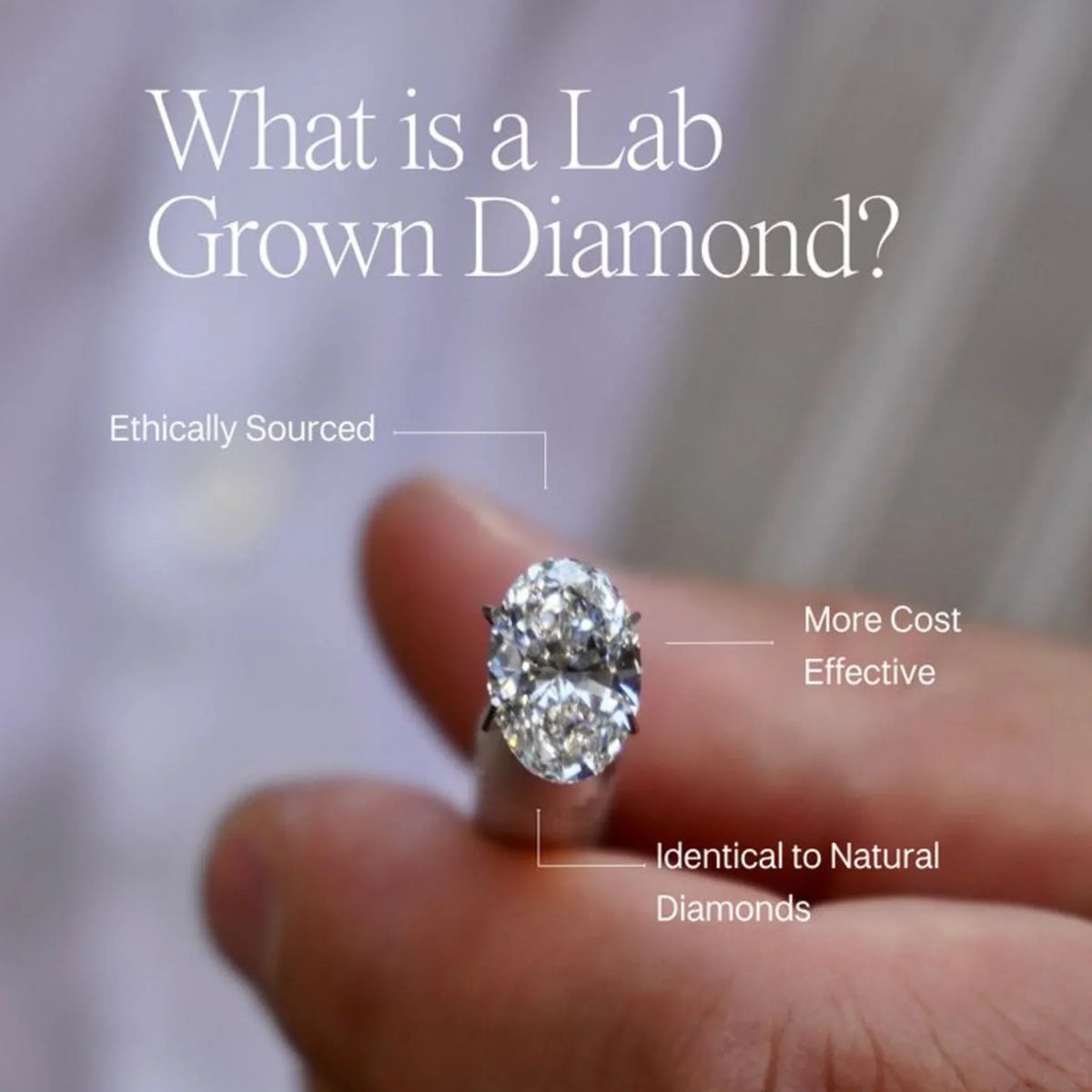 Lab-grown and mined diamonds: the material difference
