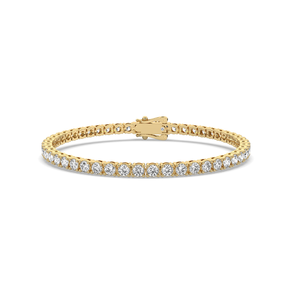 The Classic Round Diamond Tennis Bracelet