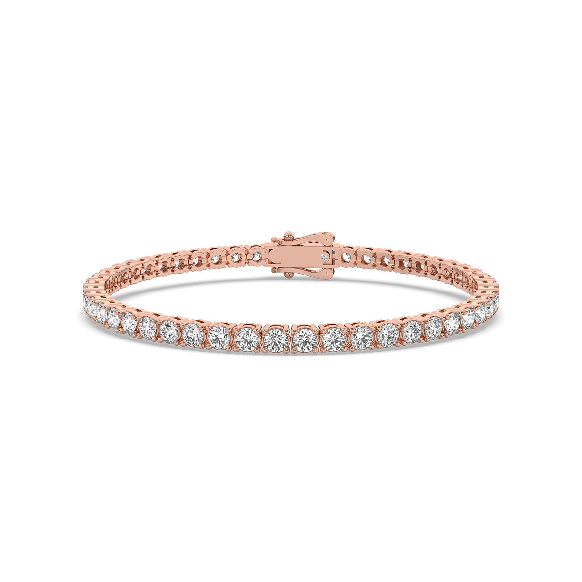 The Classic Round Diamond Tennis Bracelet