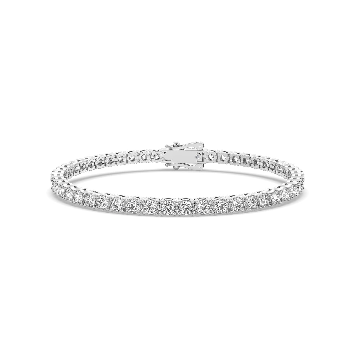 The Classic Round Diamond Tennis Bracelet