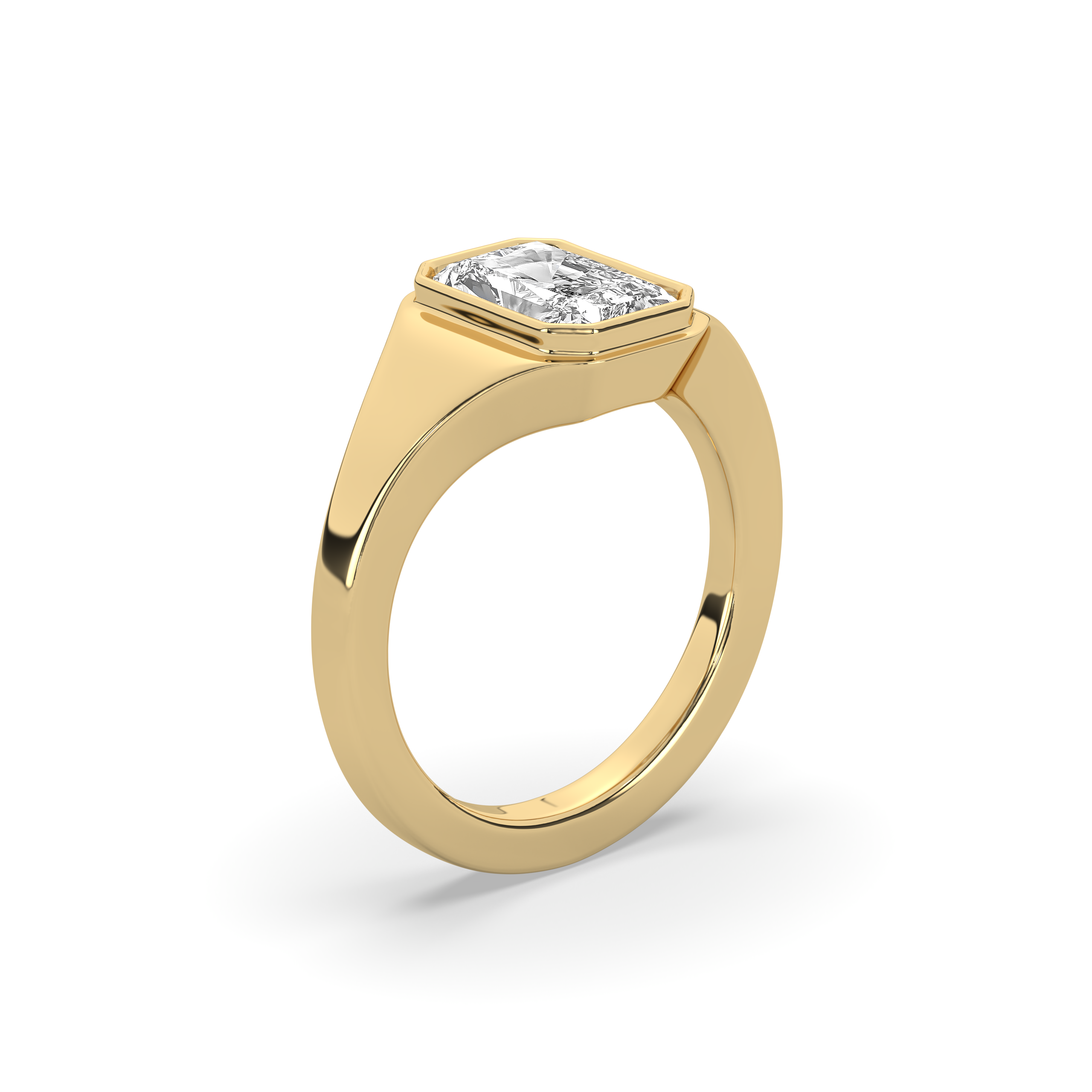 Radiant Signet Pinky Ring