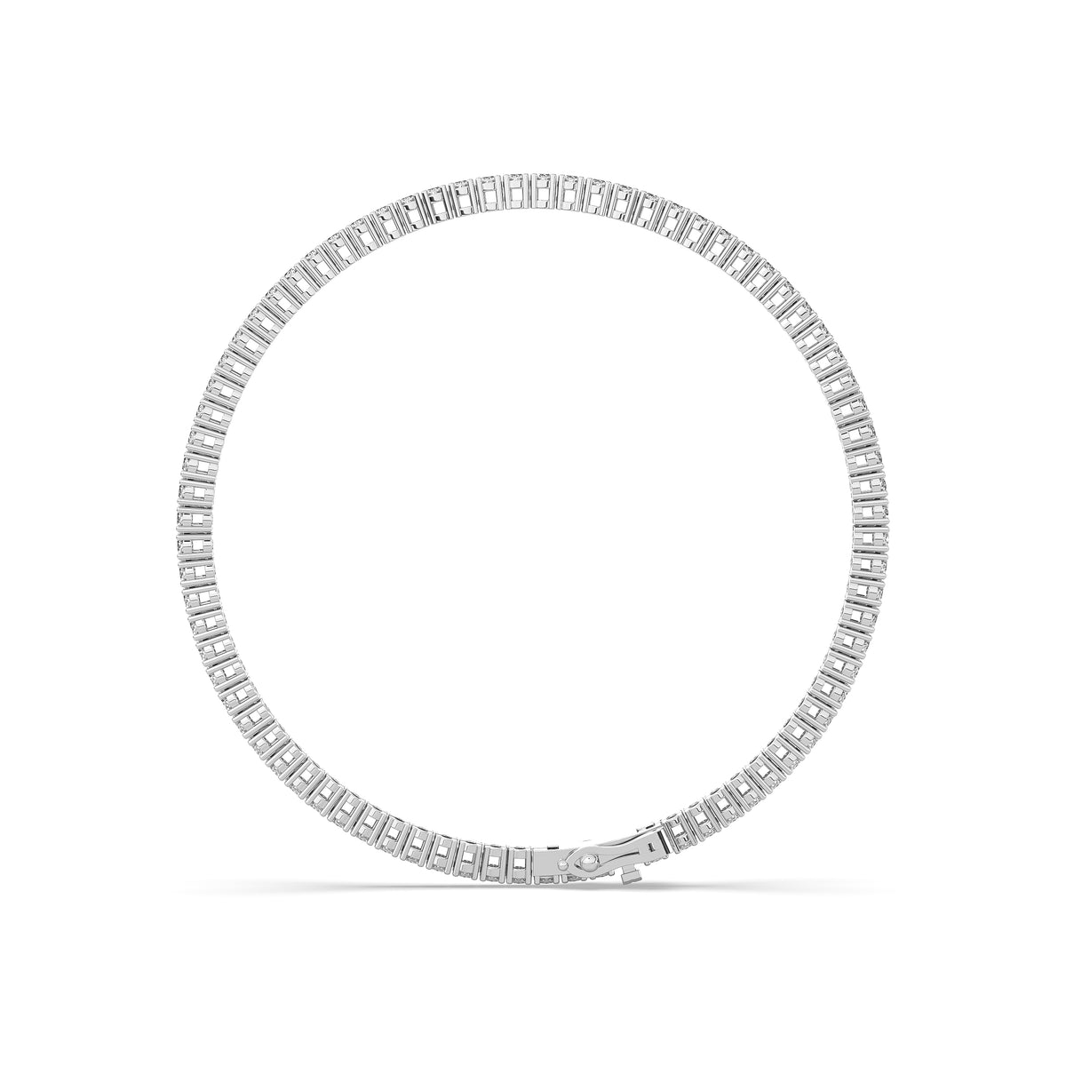 The Classic Oval Diamond Tennis Bracelet
