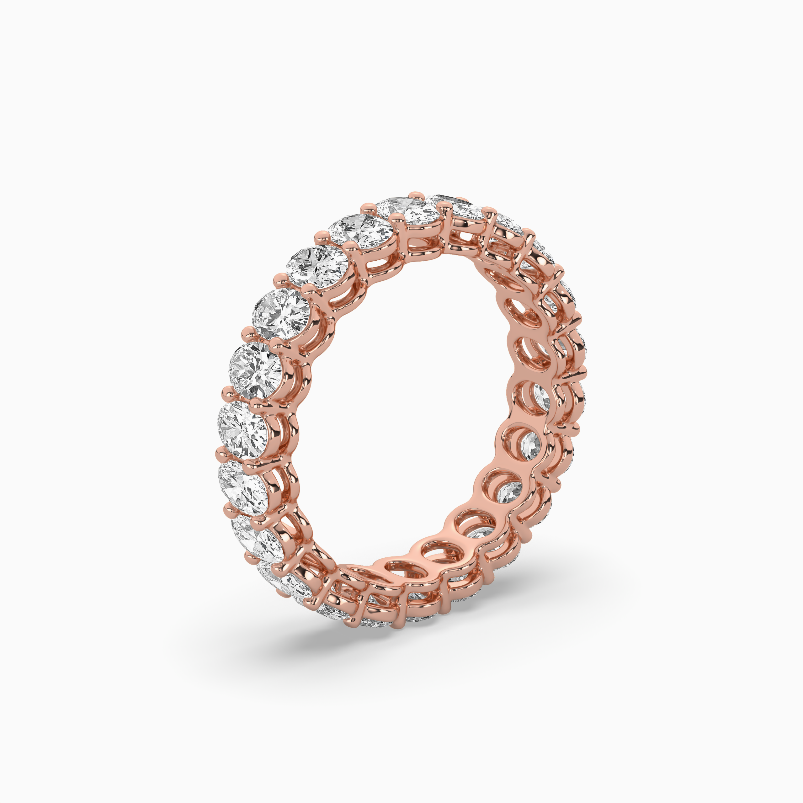 Oval Eternity Band