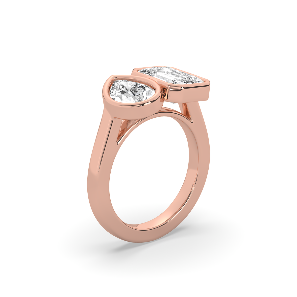 The Toi Et Moi Signet Ring