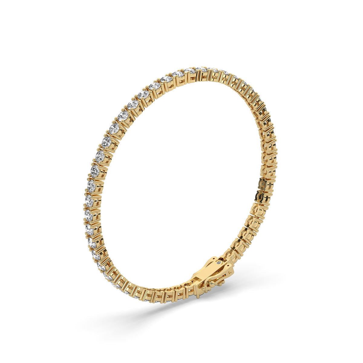 The Classic Round Diamond Tennis Bracelet