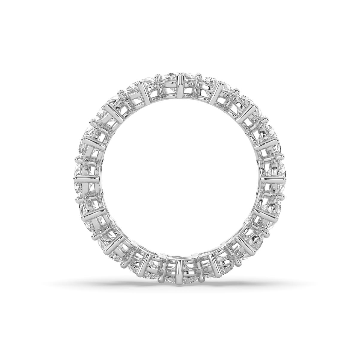 The Classic Pear Diamond Eternity Band Ring
