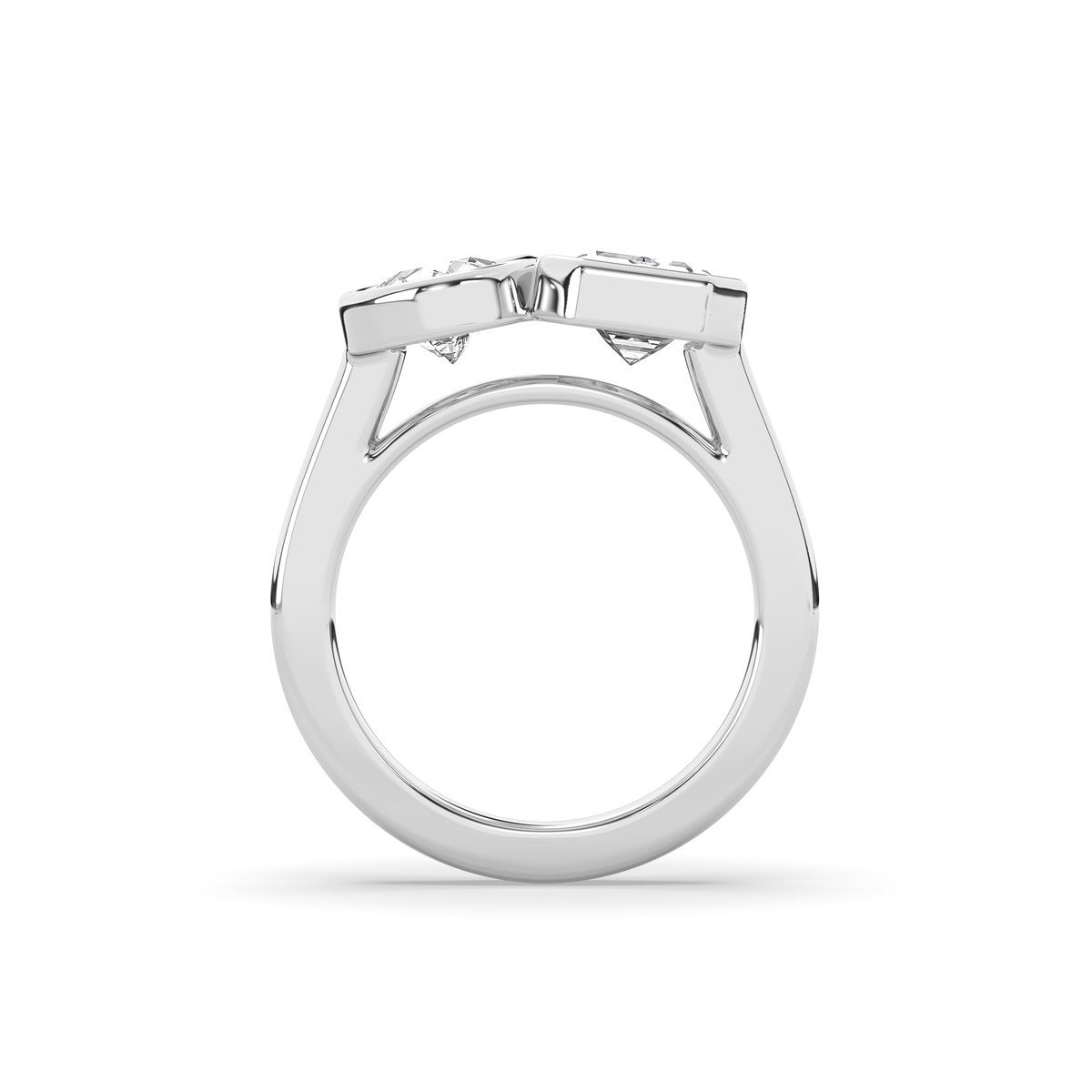 The Toi Et Moi Signet Ring