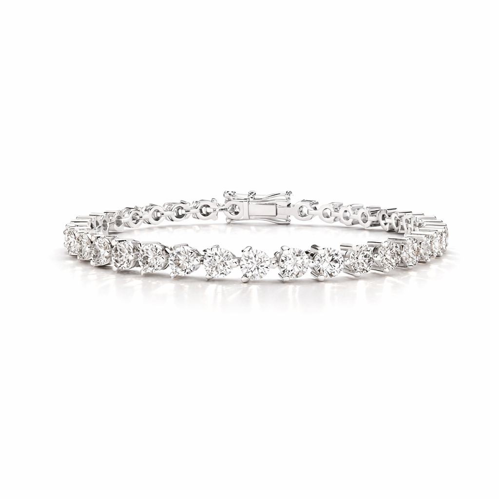 Martini Diamond Tennis Bracelet