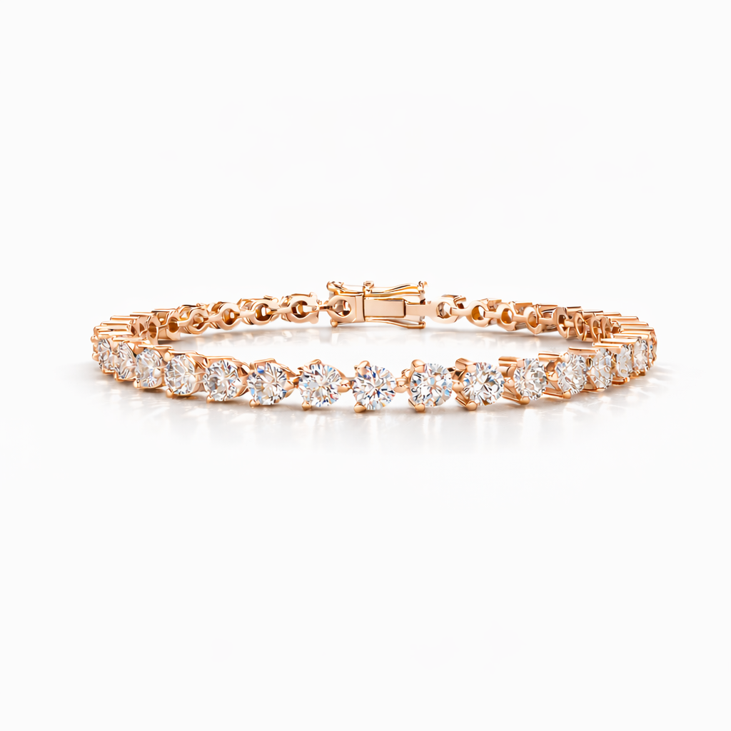 Martini Diamond Tennis Bracelet