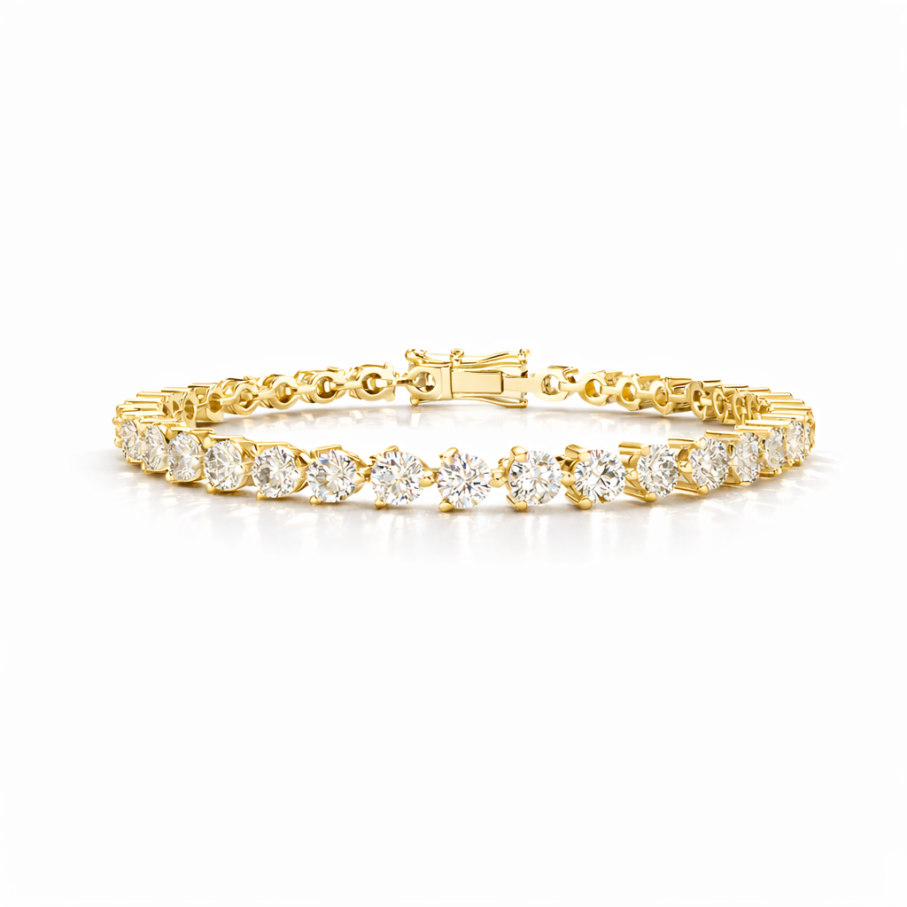 Martini Diamond Tennis Bracelet