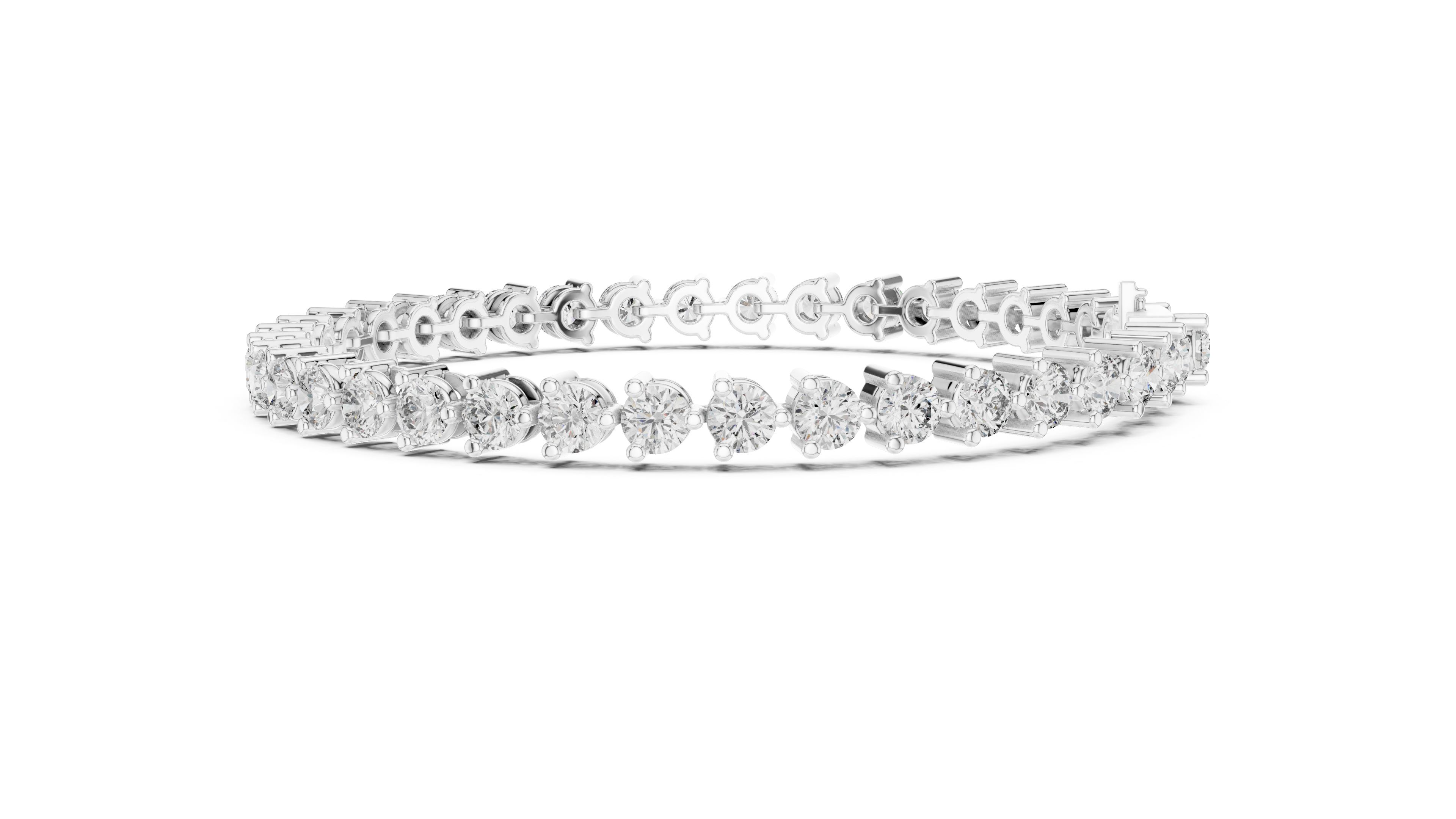 Martini Diamond Tennis Bracelet