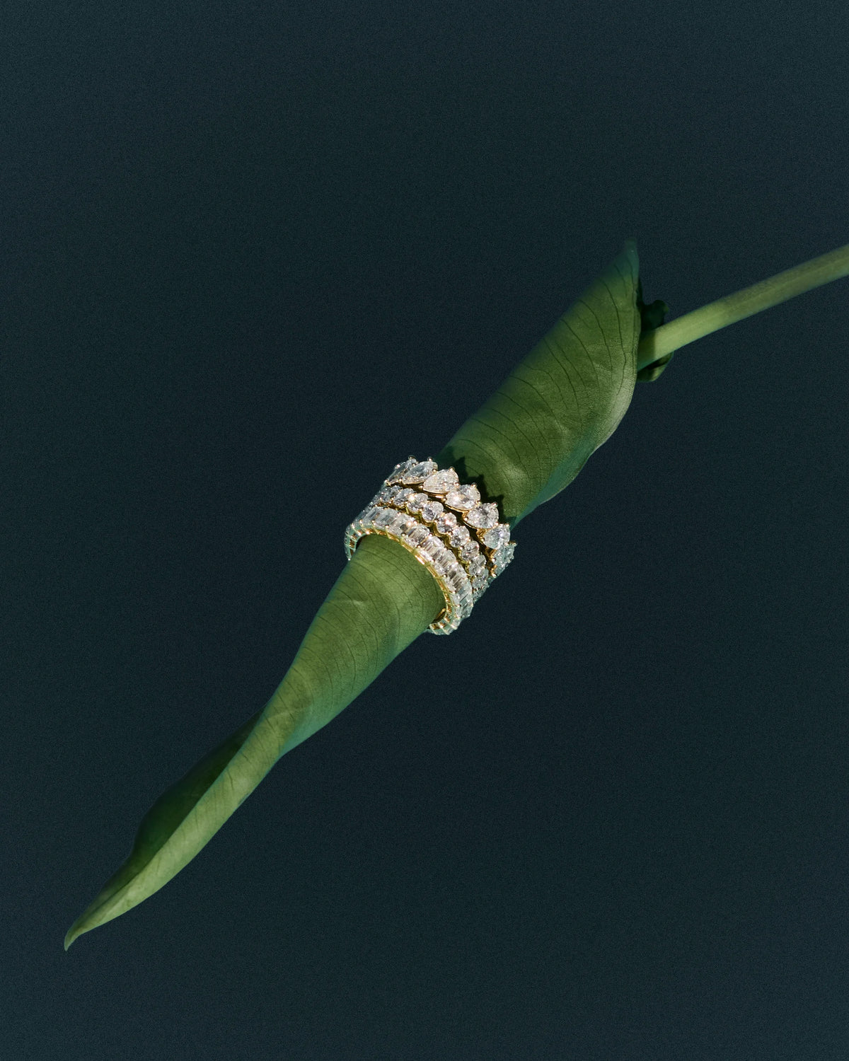 The Classic Oval Diamond Eternity Band