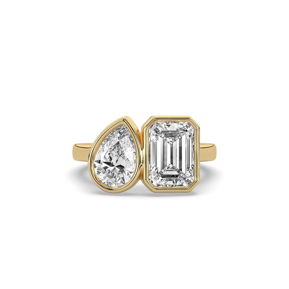 The Toi Et Moi Signet Ring
