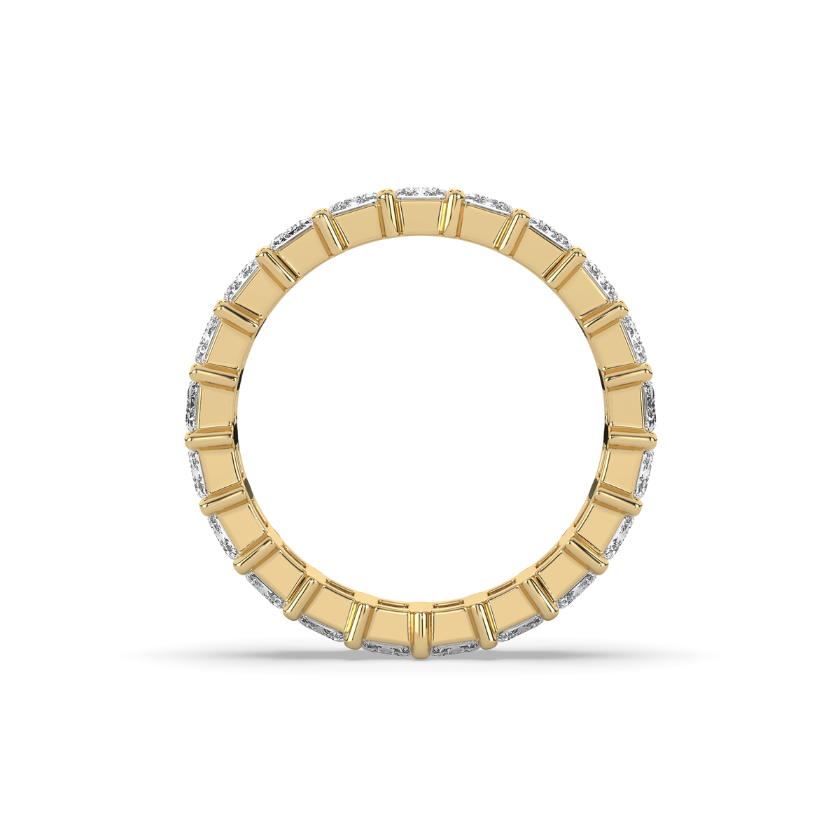 The Classic Emerald-Cut Diamond Eternity Band Ring