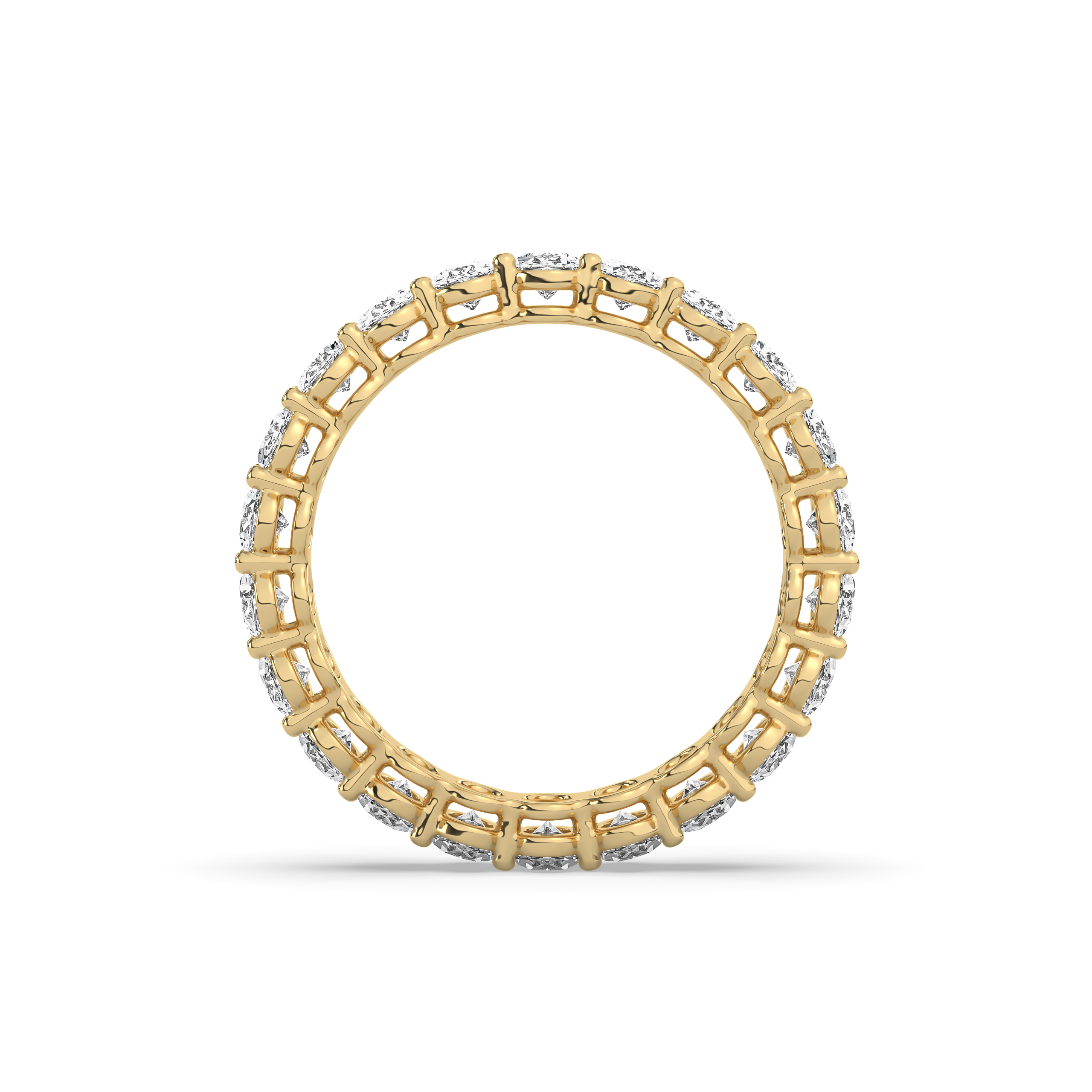 Oval Eternity Band