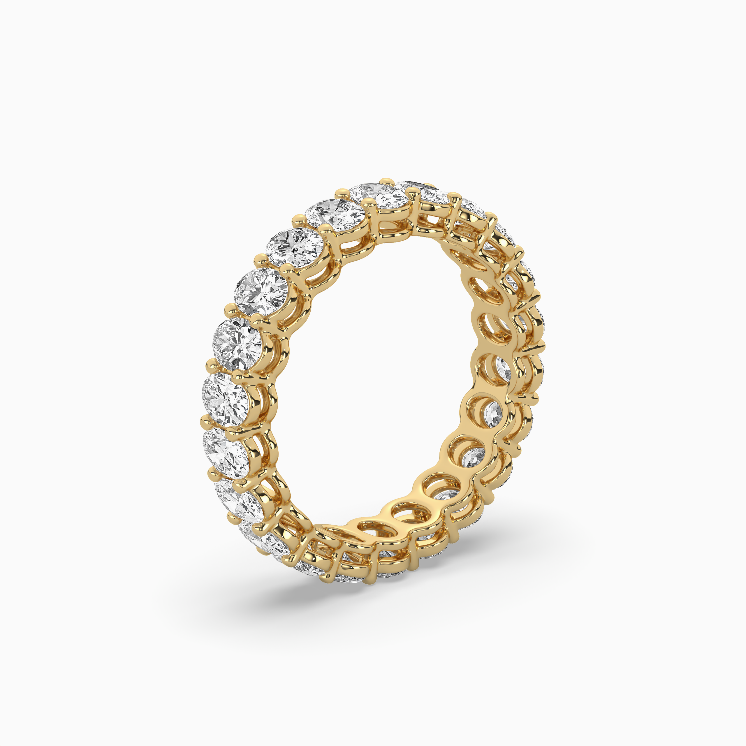 Oval Eternity Band