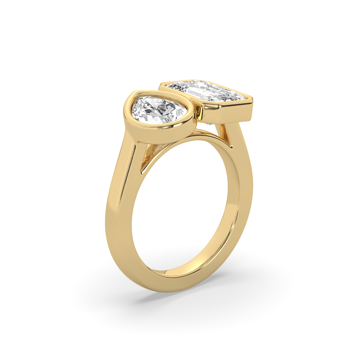 The Toi Et Moi Signet Ring