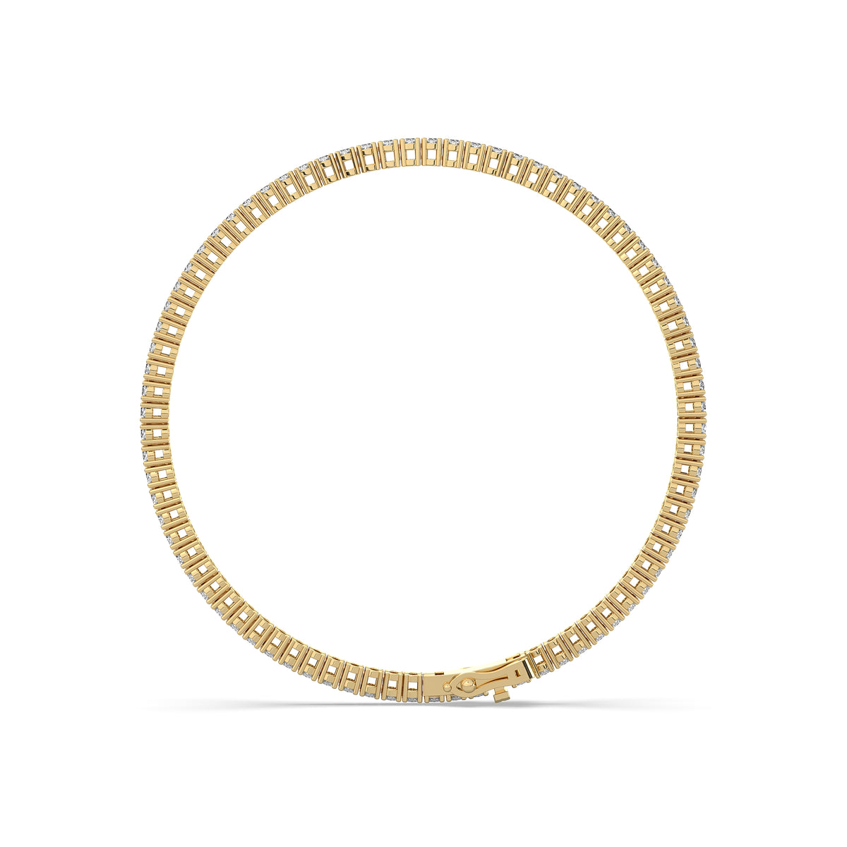 The Classic Oval Diamond Tennis Bracelet
