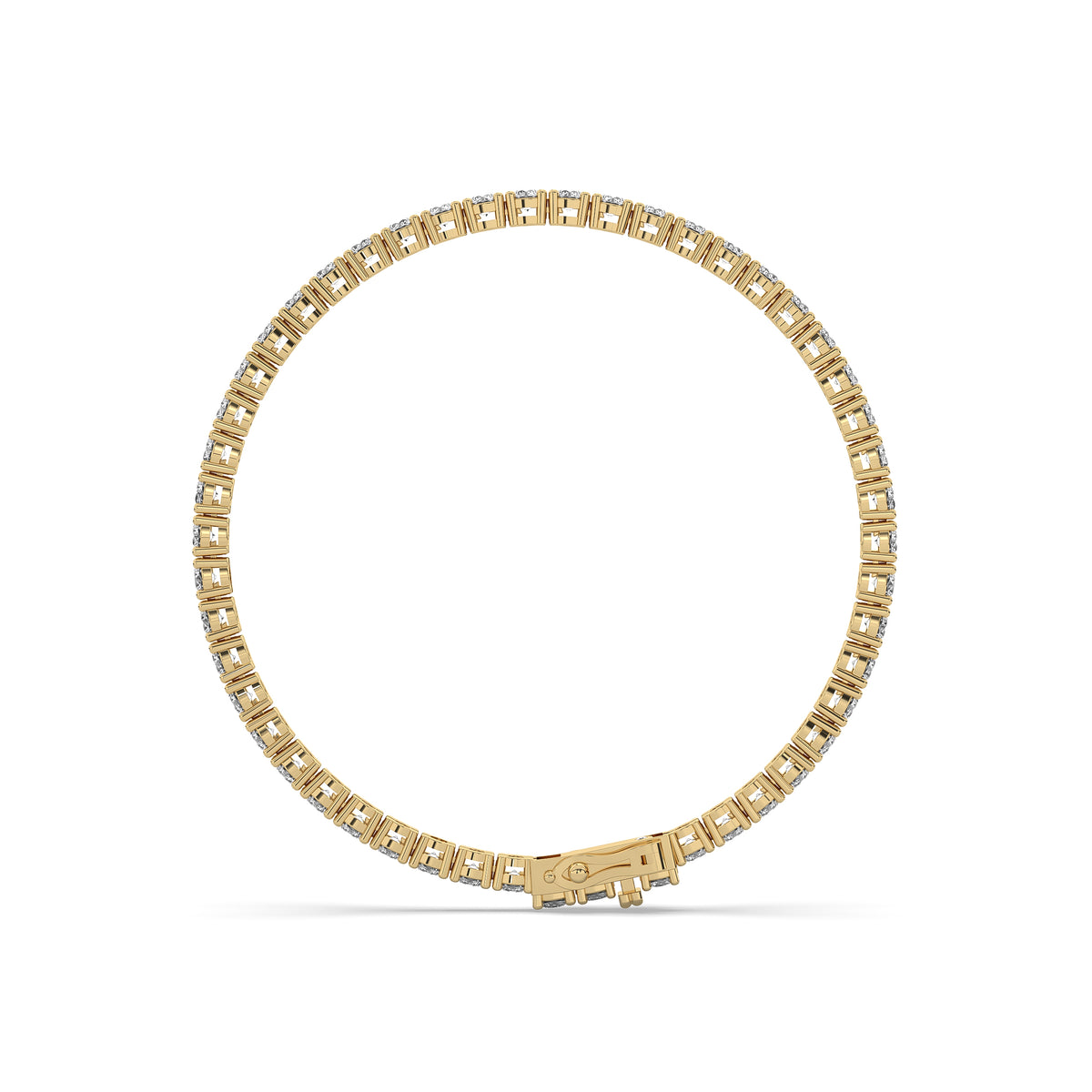 The Classic Round Diamond Tennis Bracelet