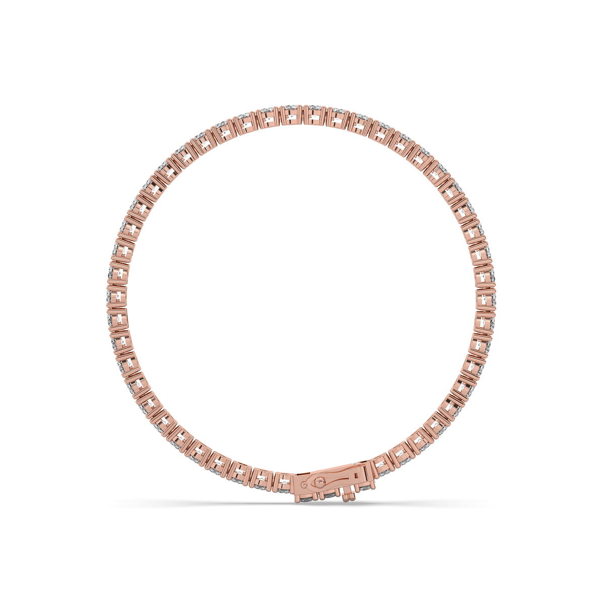 The Classic Round Diamond Tennis Bracelet