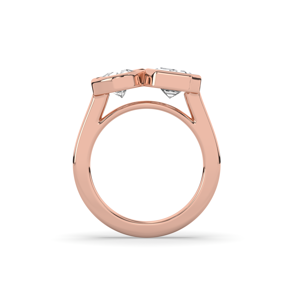 The Toi Et Moi Signet Ring