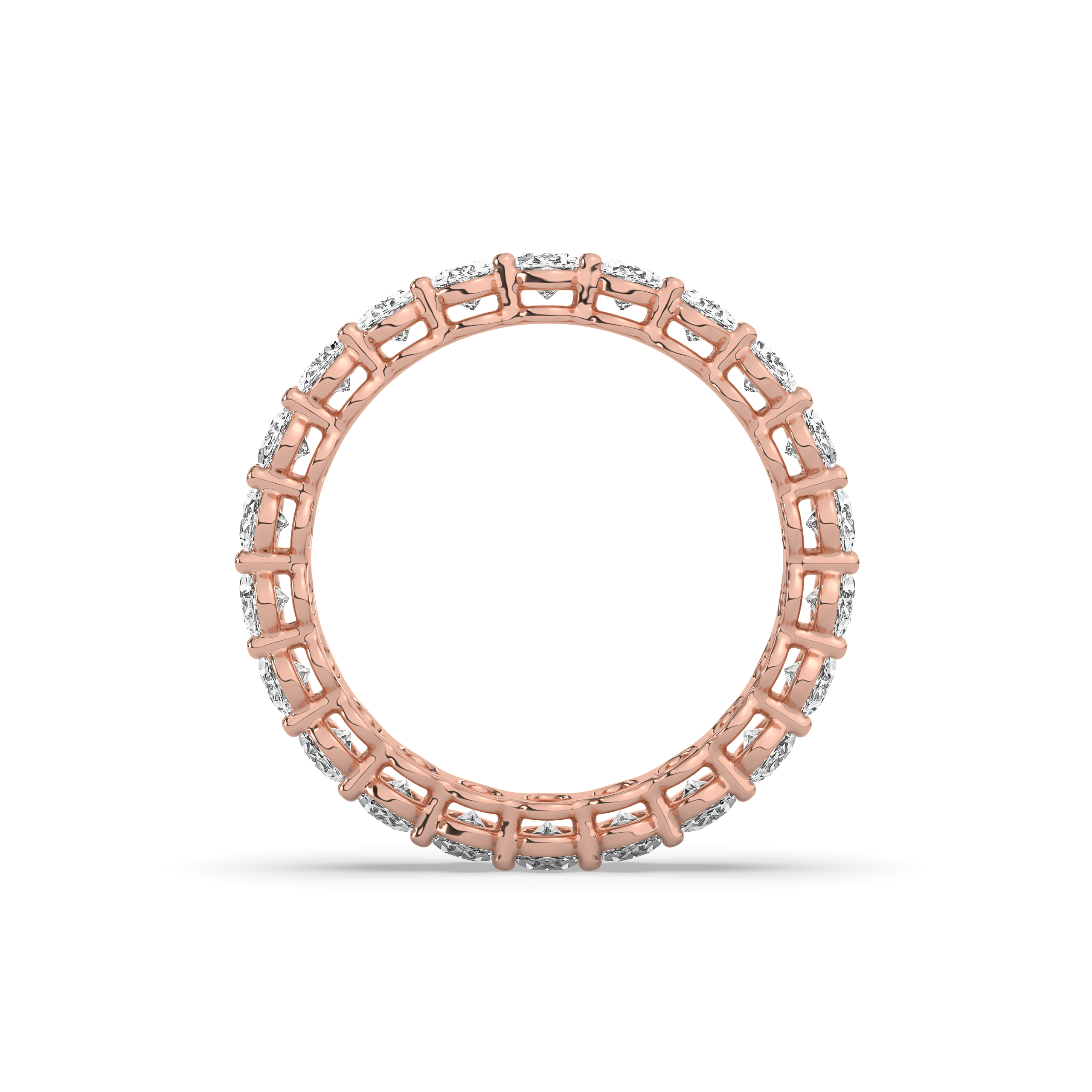 Oval Eternity Band