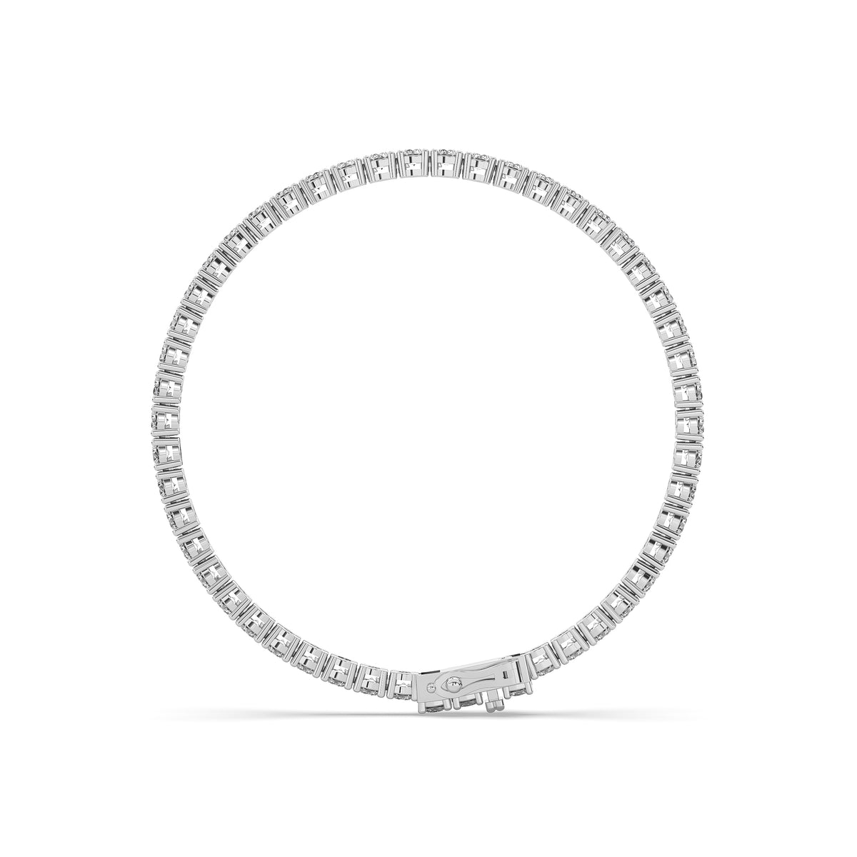 The Classic Round Diamond Tennis Bracelet