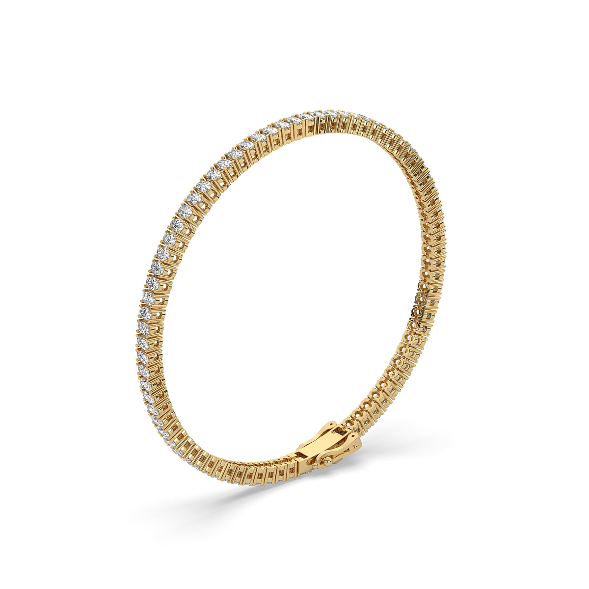 The Classic Oval Diamond Tennis Bracelet