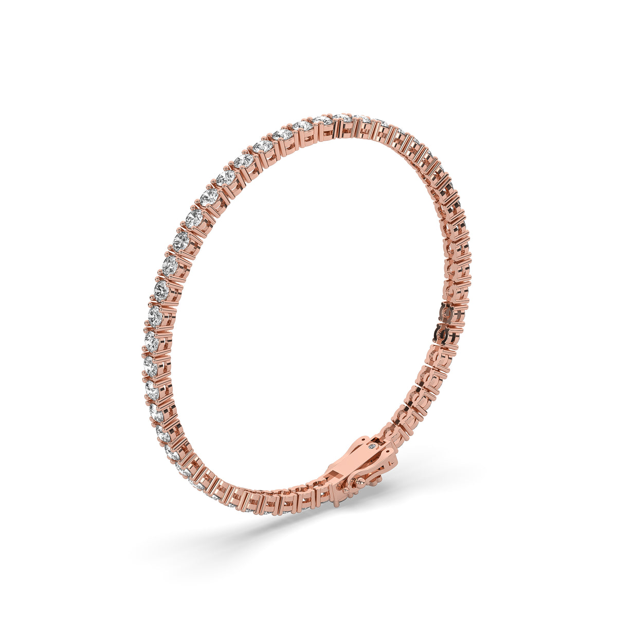 The Classic Round Diamond Tennis Bracelet
