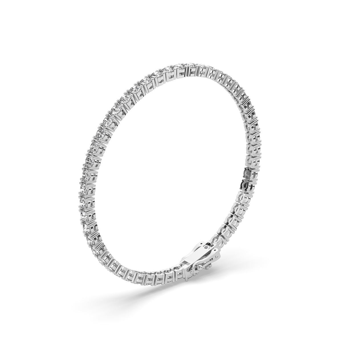 The Classic Round Diamond Tennis Bracelet