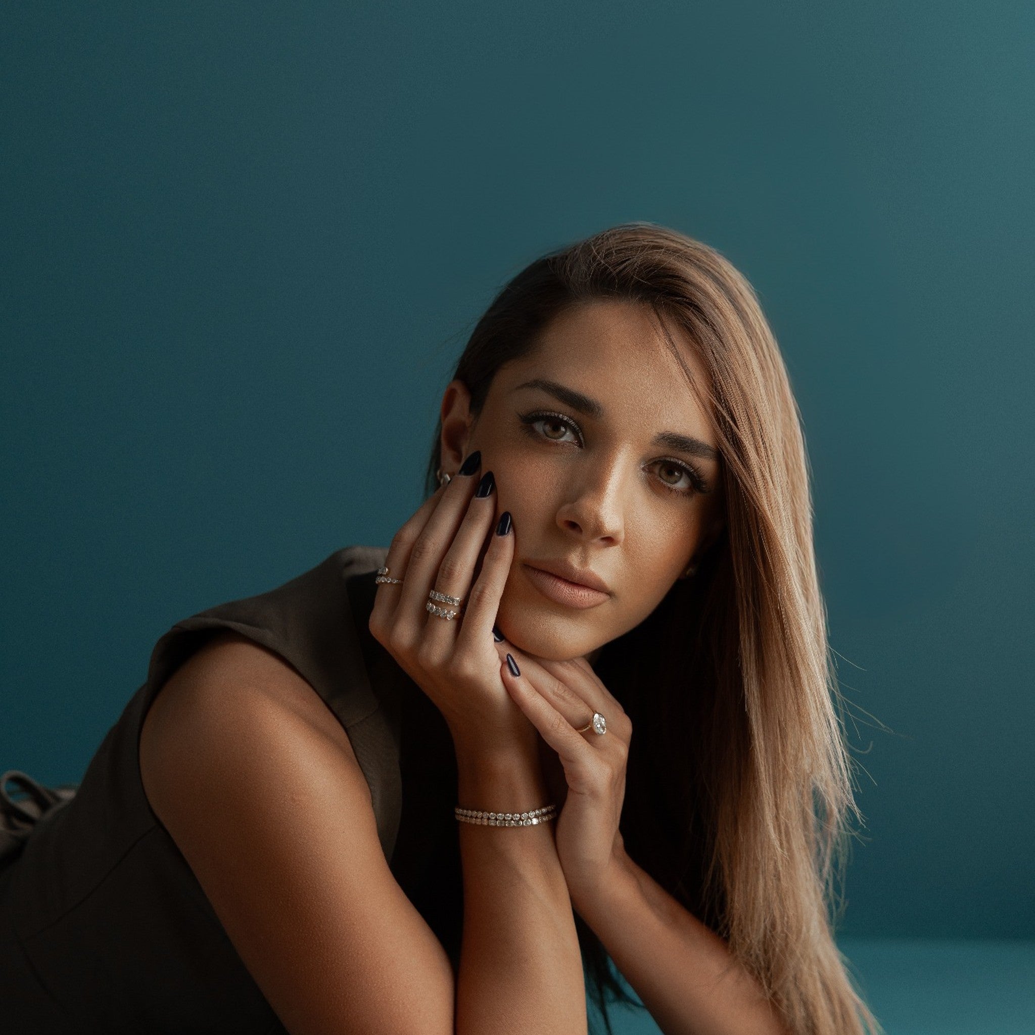 Bezel Diamond Wrap Ring