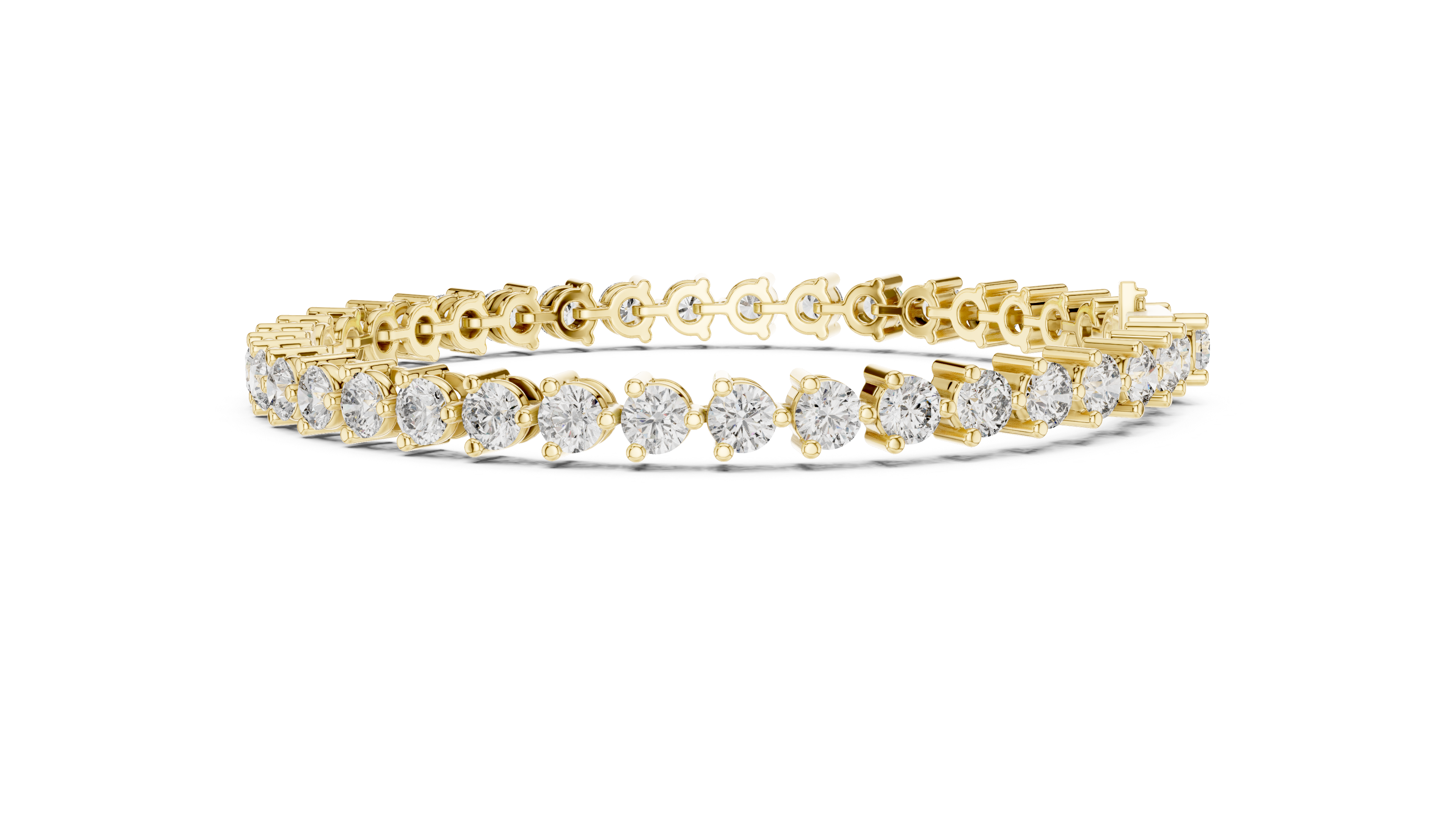 Martini Diamond Tennis Bracelet