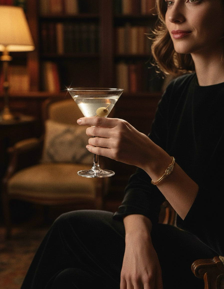 Oval Diamond Victoria Bangle Bracelet